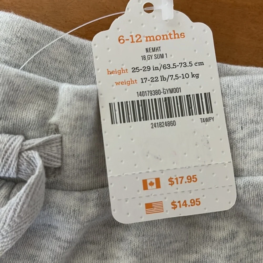 Gymboree baby shorts set